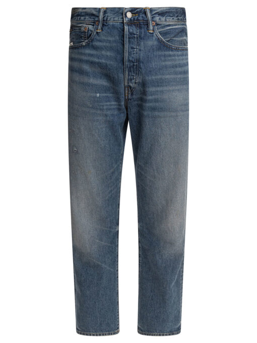 Straight-leg jeans