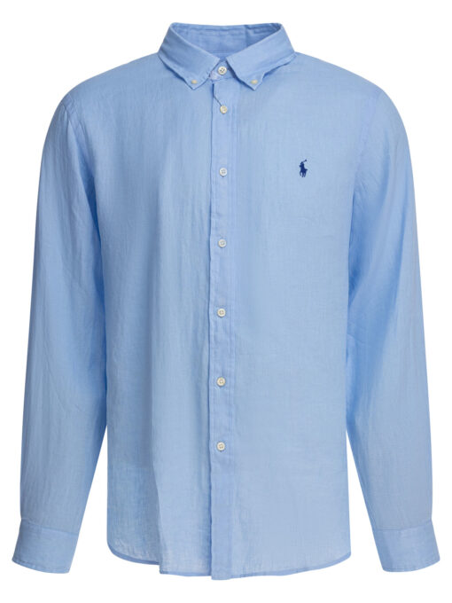 Custom-fit linen shirt