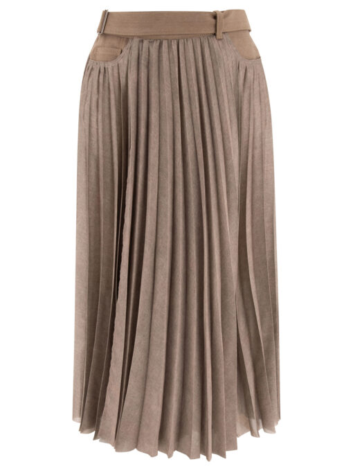 Pleated skirt