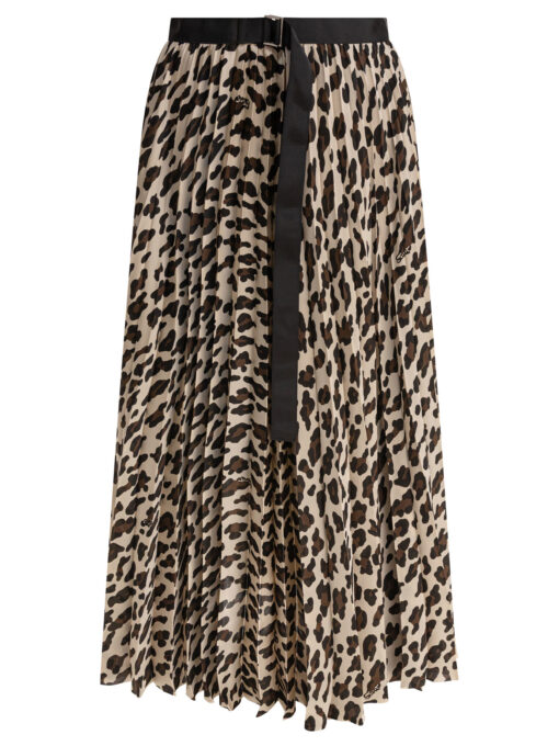 Leopard skirt