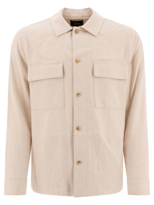 Linen overshirt