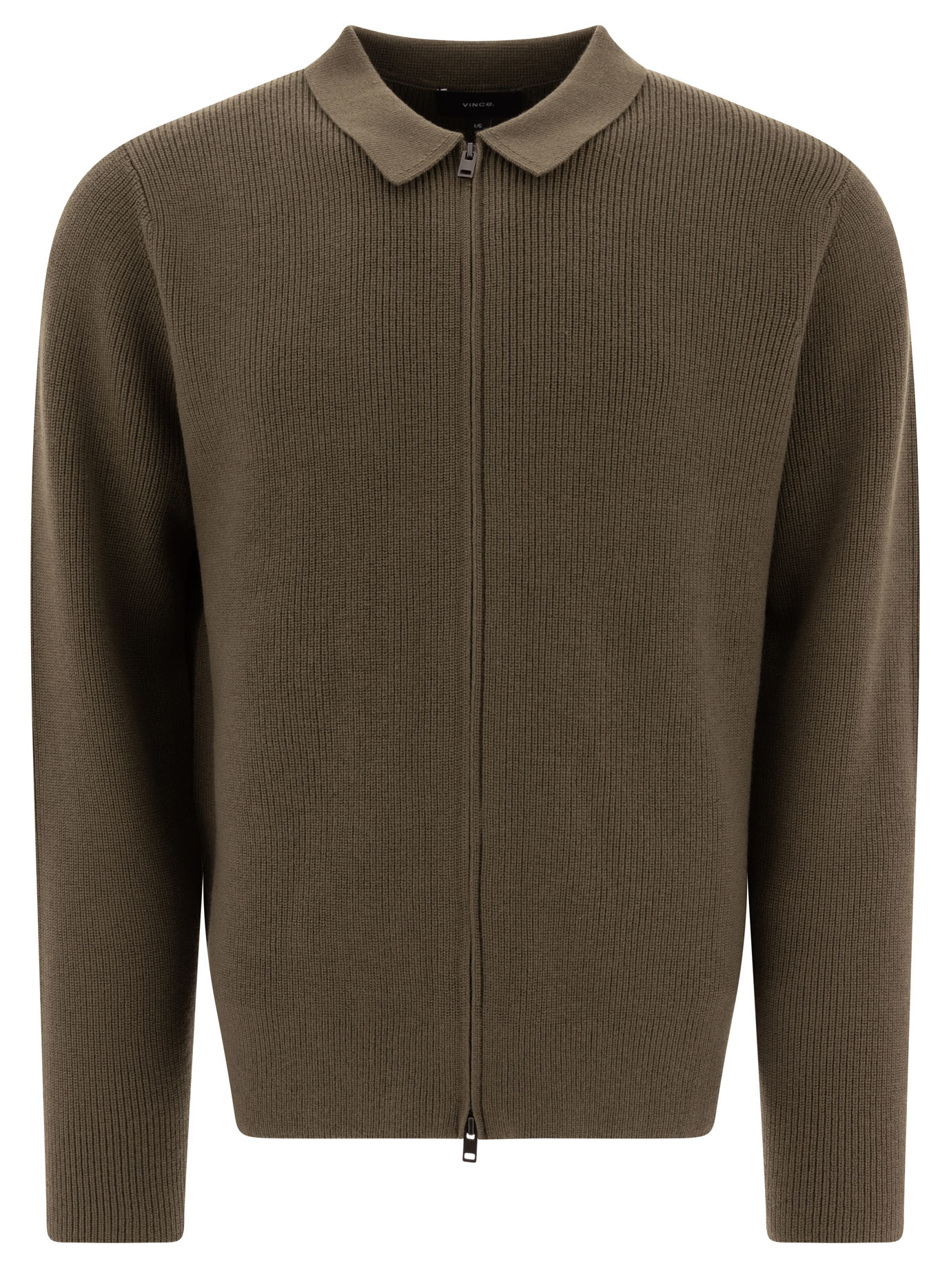 Wool blend cardigan