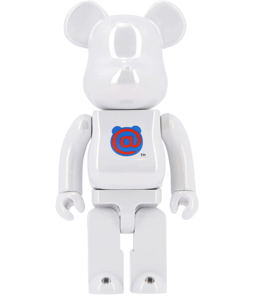 "Be@rbrick 1st Model White Chrome" 400% toy