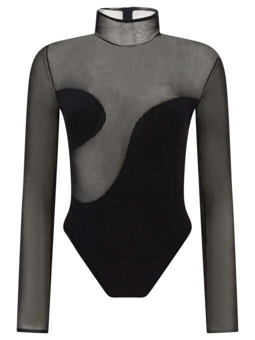 Asymmetric line bodysuit