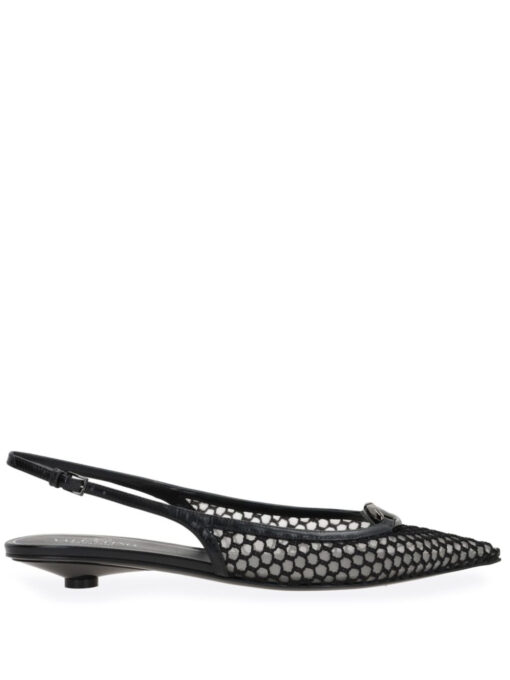 Pointed slingback ballet flats 20 mm