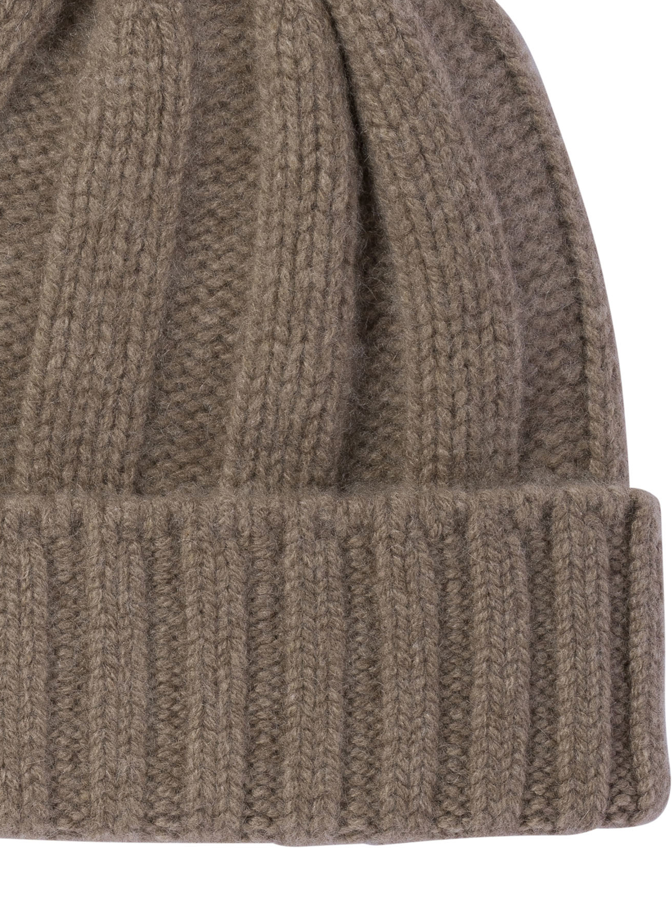 Ribbed cashmere beanie - Image 3