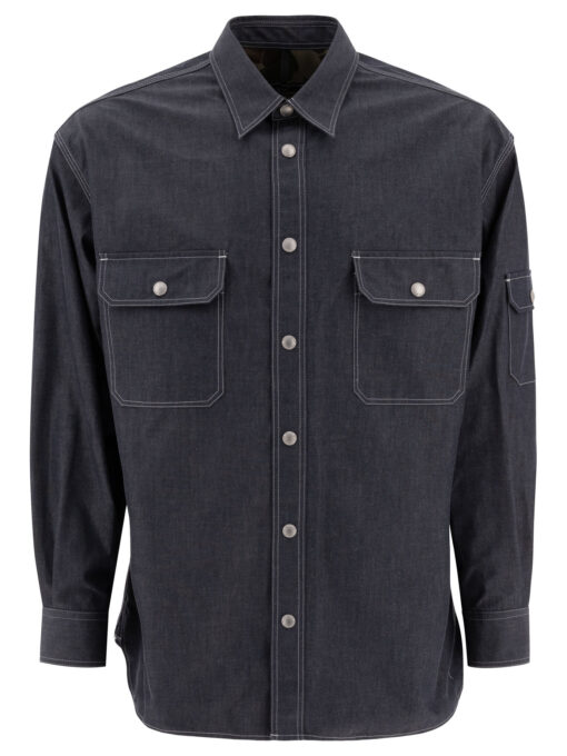 Denim overshirt