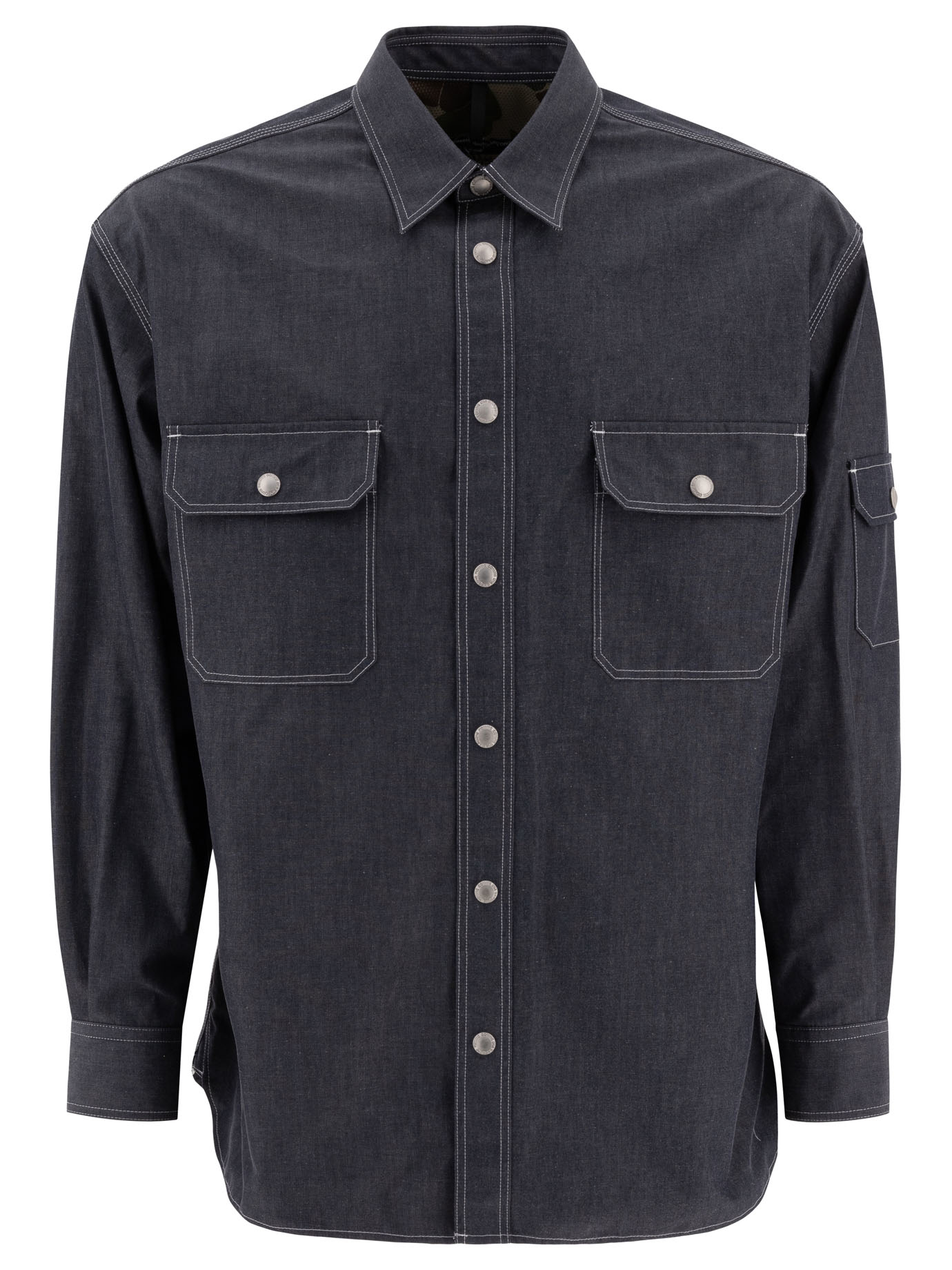 Denim overshirt