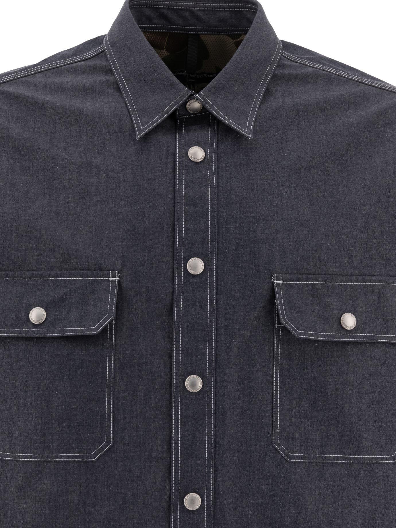 Denim overshirt - Image 3