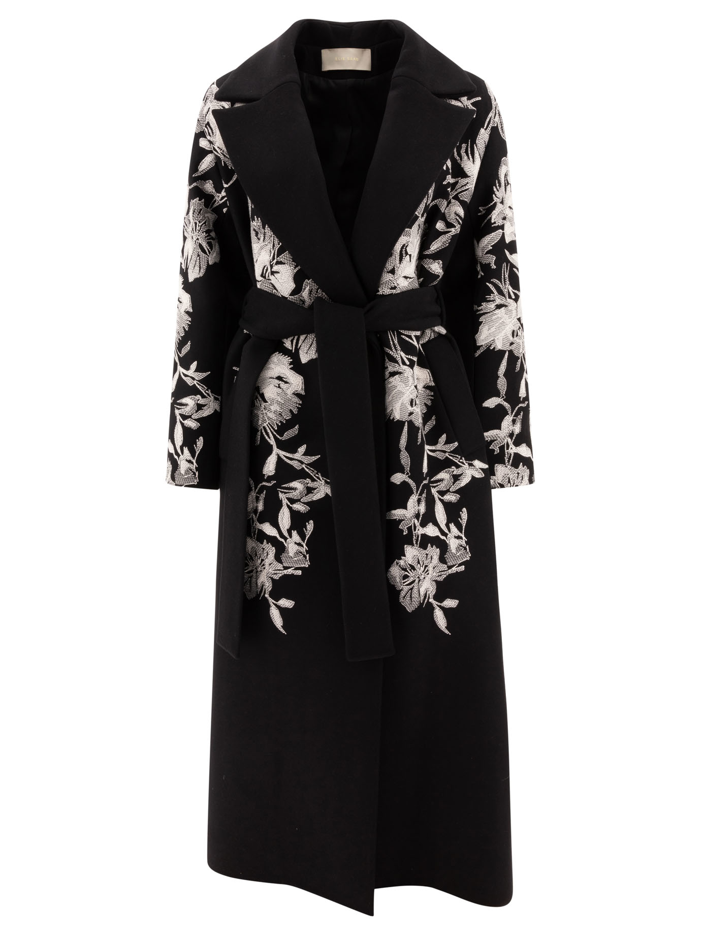 Wool embroidered coat