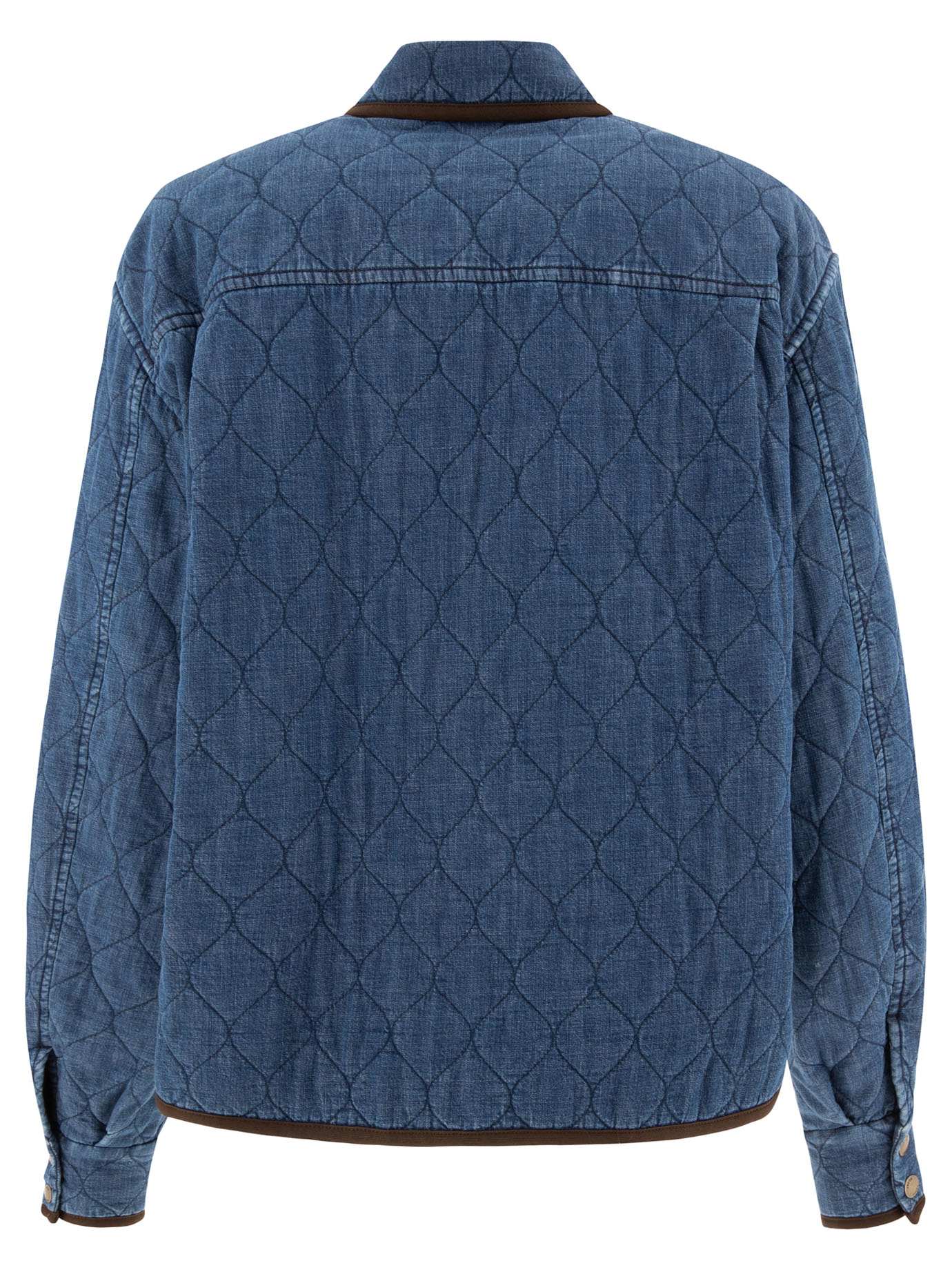 Denim overshirt - Image 2