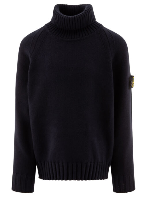 "Compass" turtleneck sweater