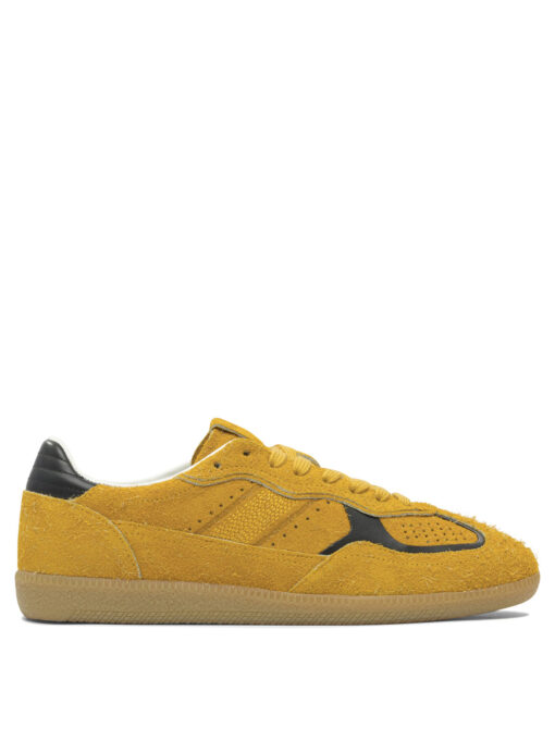 Tb.490 Rife Suede Fuzzy Yellow Leather Sneakers