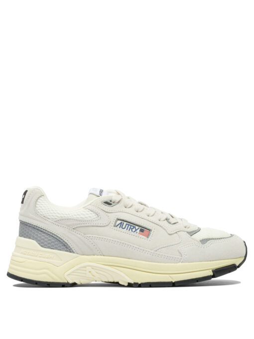 HYPERWAY LOW MAN SUEDE/MESH WHT/SILV