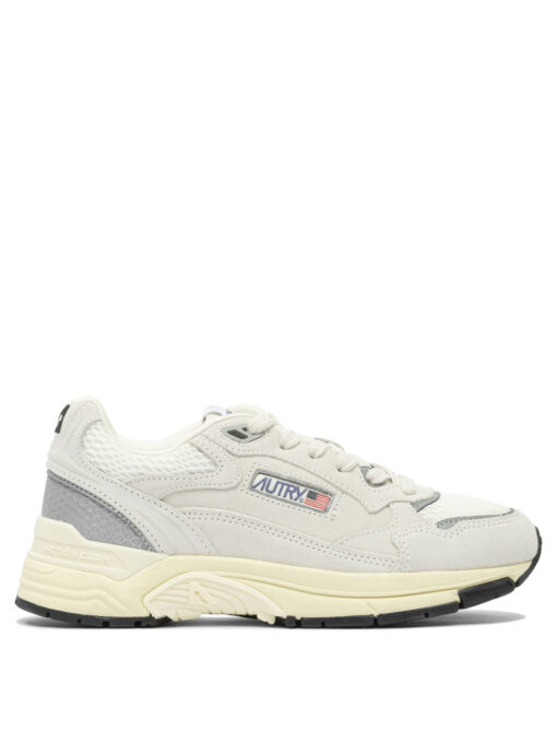 HYPERWAY LOW WOM SUEDE/MESH WHT/SILV