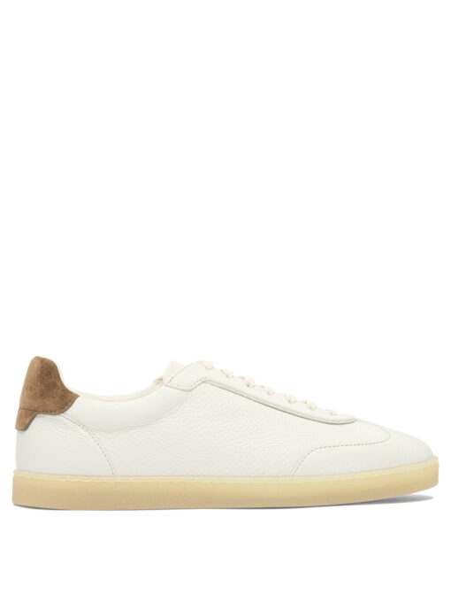Leather sneakers