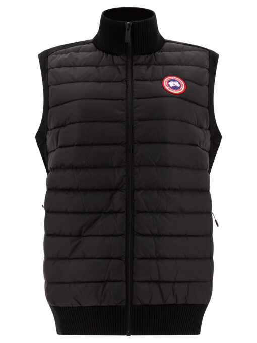 HyBridge knit sleeveless jacket