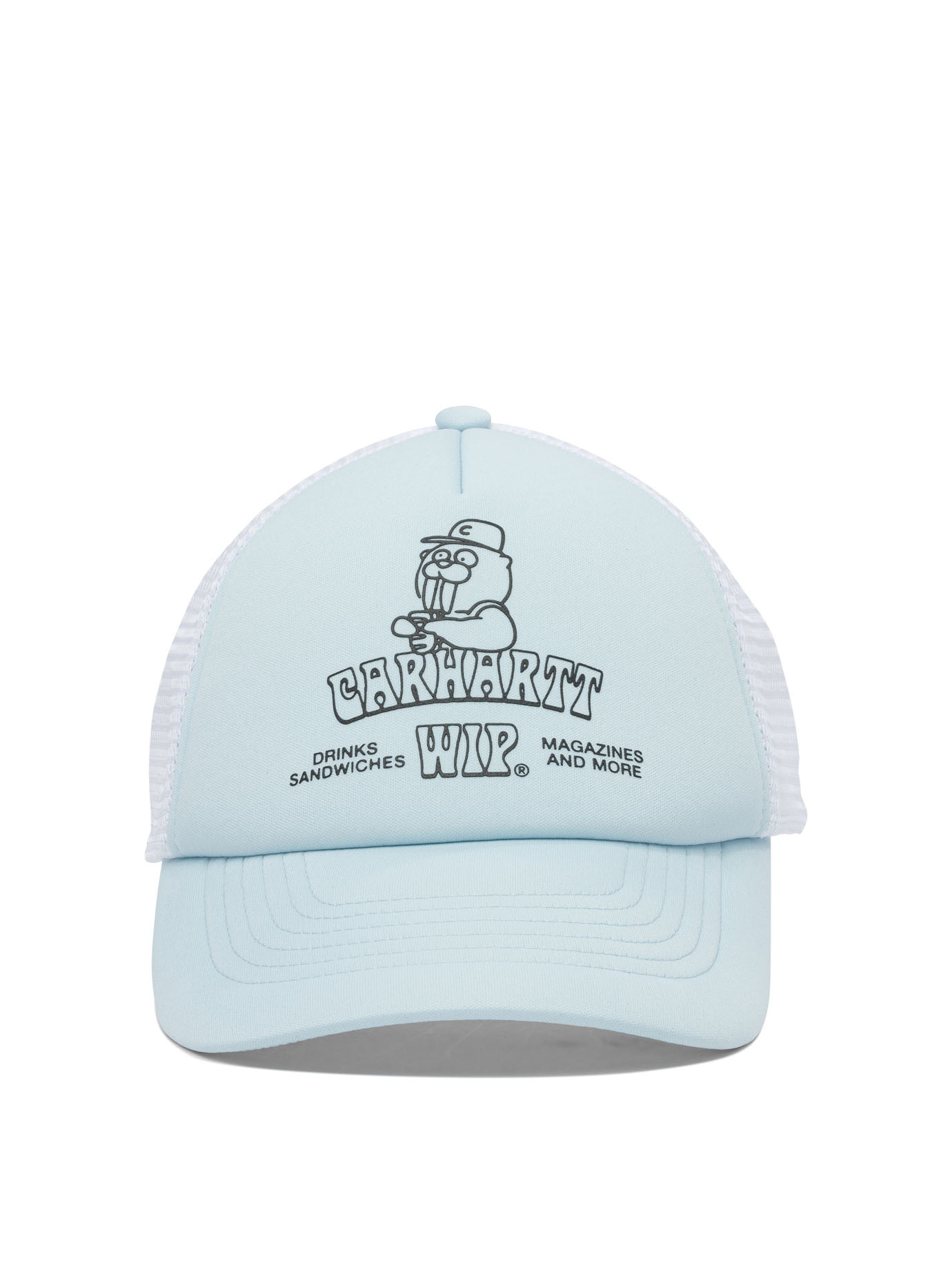 "Sandwich" trucker hat