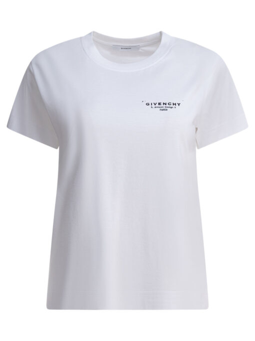 T-shirt with GIVENCHY print