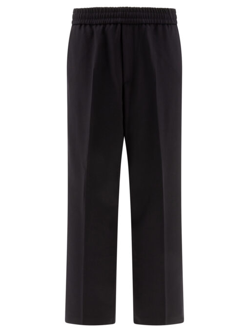Wool jogging pants