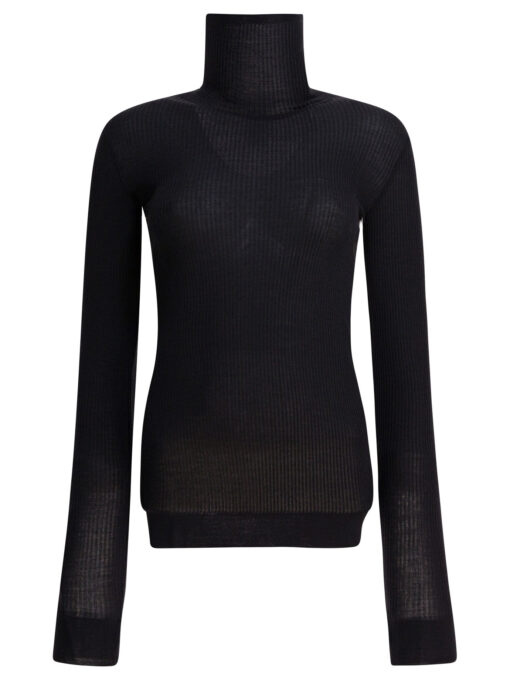 Ribbed turtleneck