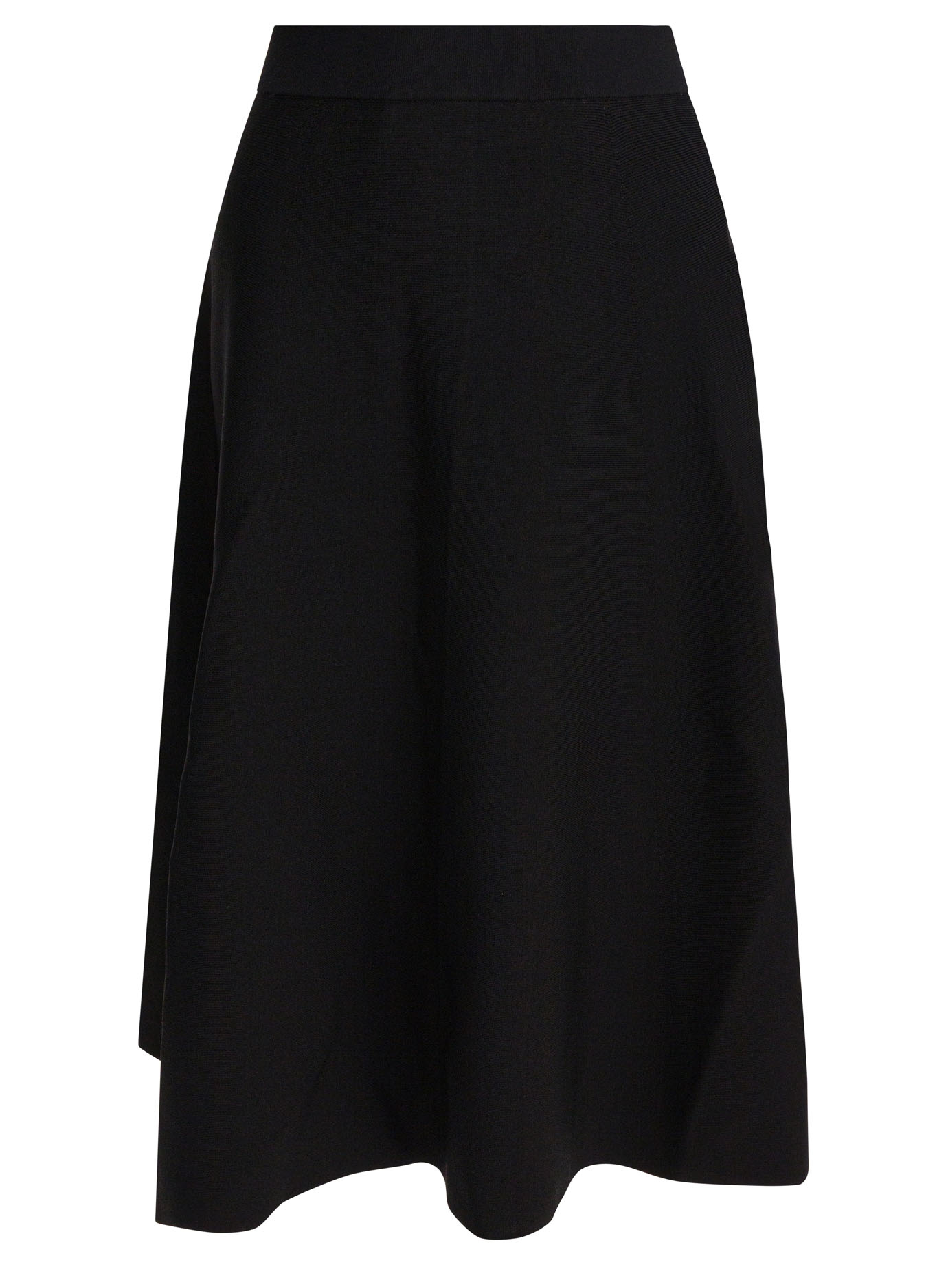 Flared midi skirt