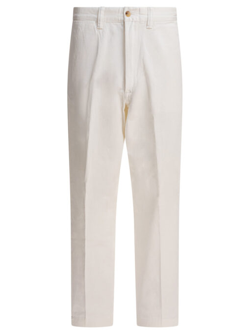 Straight leg trousers