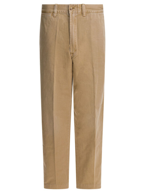 Straight leg trousers