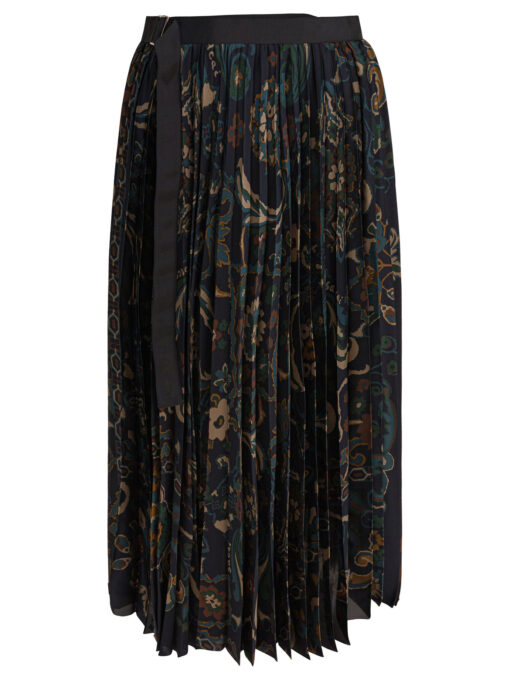 Floral print skirt