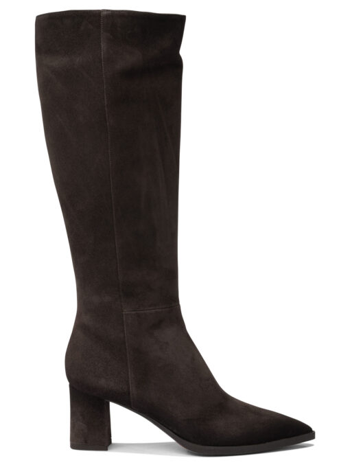 Suede boots 65 mm