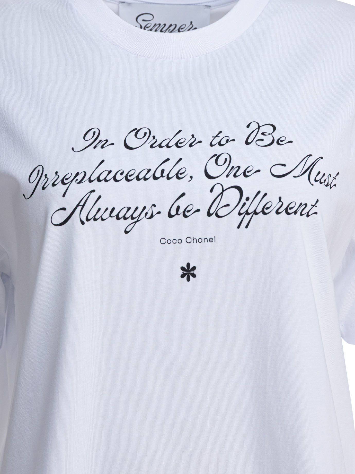 T-shirt with Coco Chanel citation - Image 3