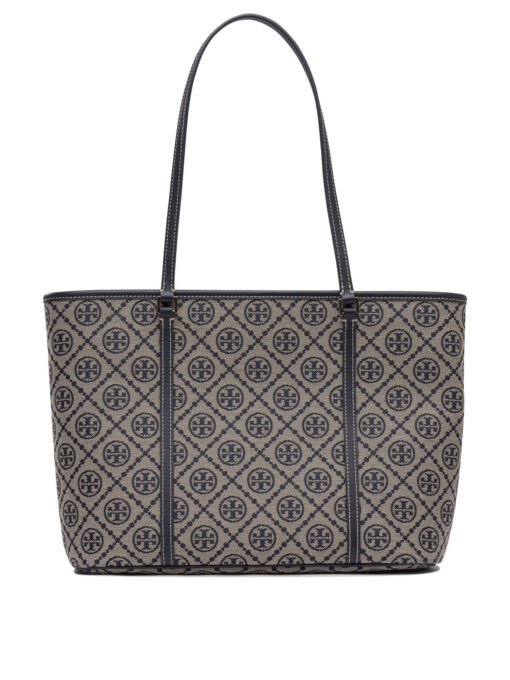 T Monogram Small Zip Tote