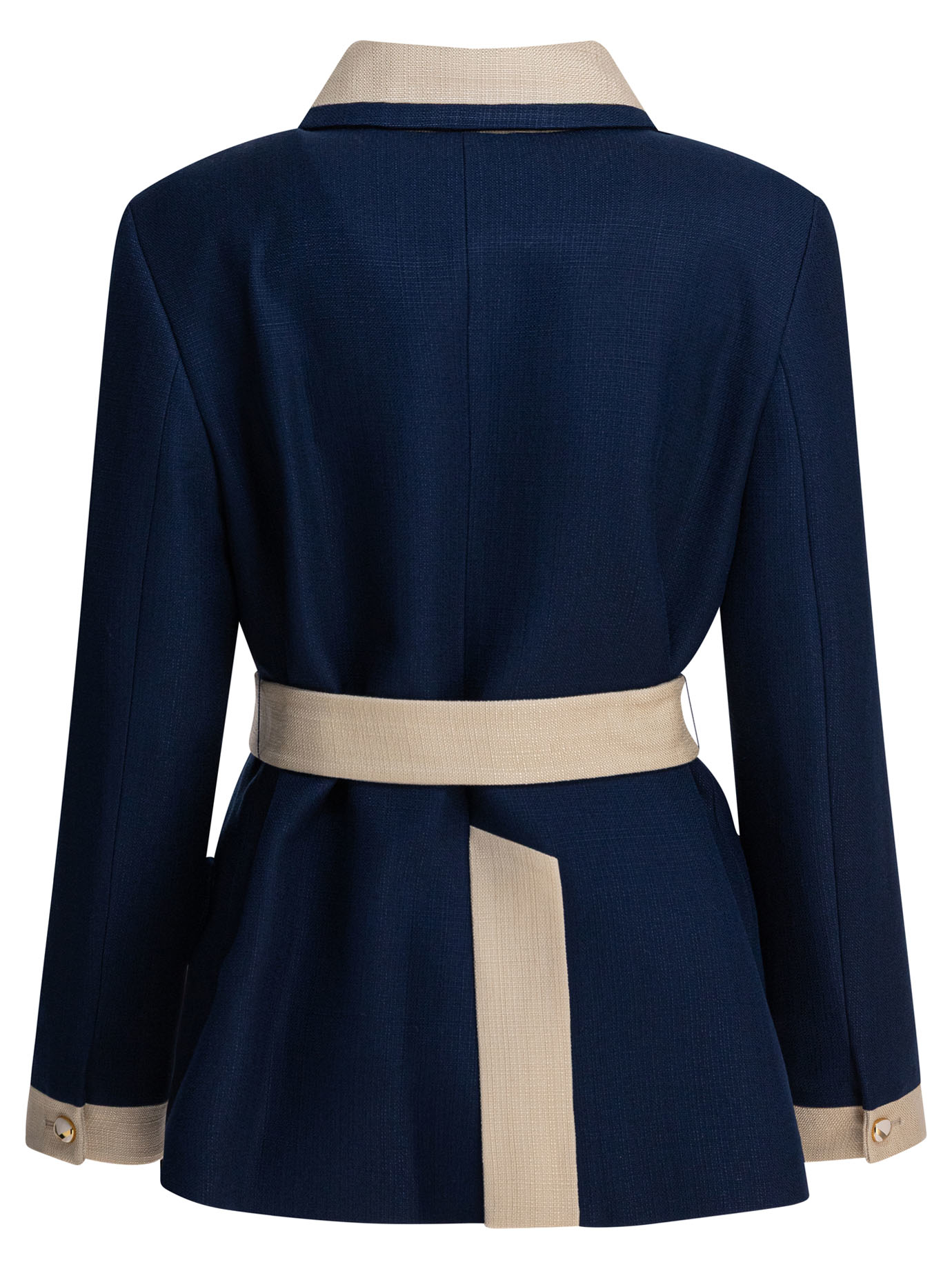 Viscose caban coat - Image 2