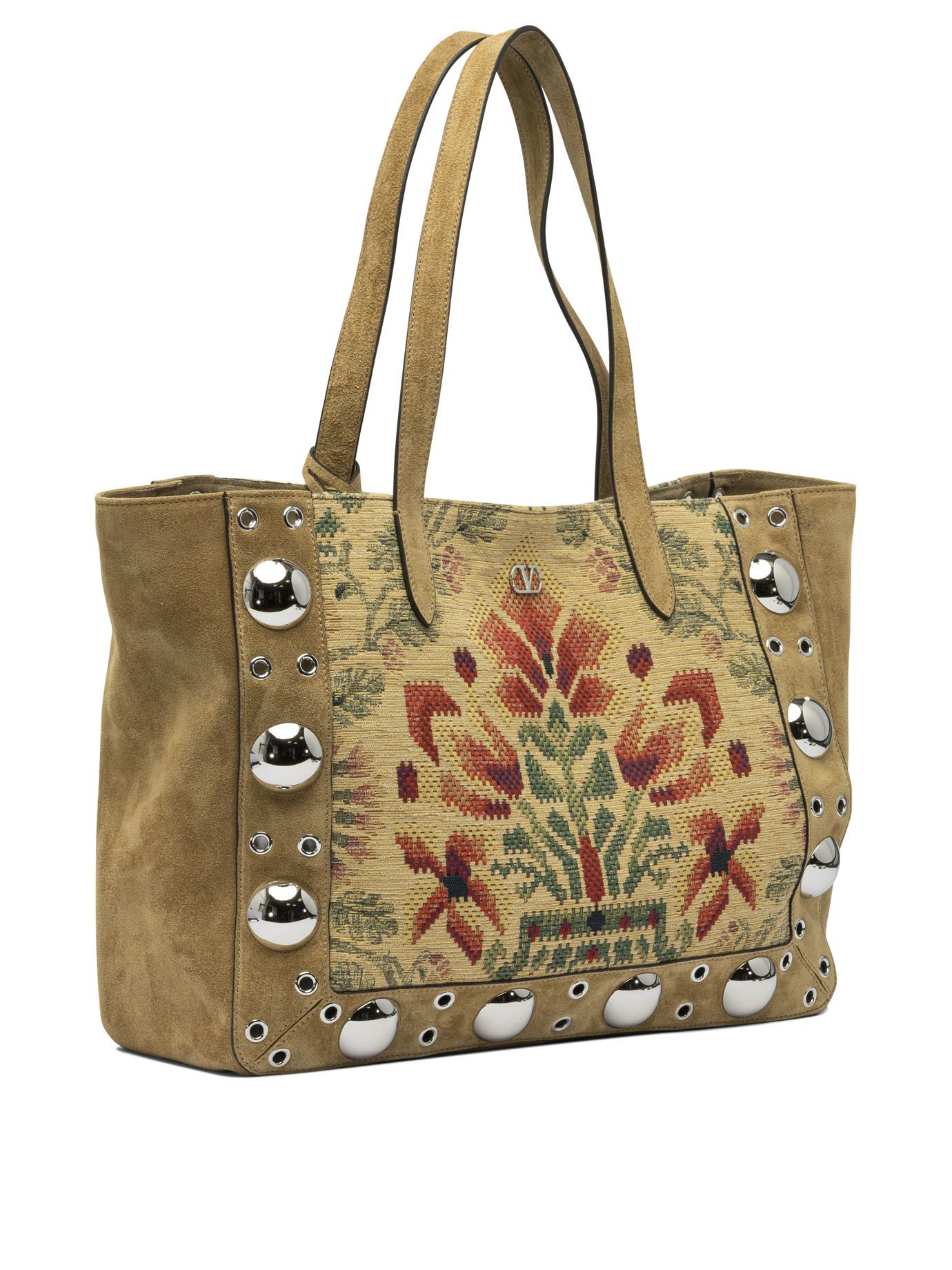 Embroidered "Nellcôte" shopper bag - Image 2