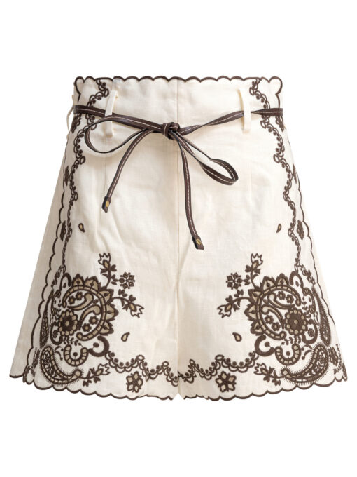 Ascension Embroidered Short
