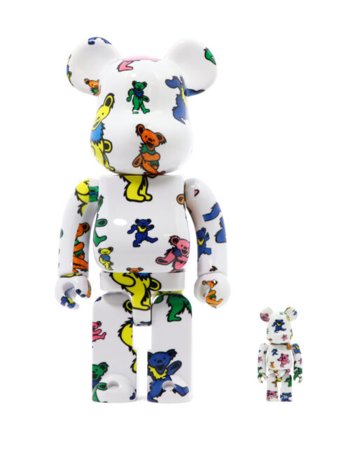 "Be@rbrick Grateful Dead Dancing Bear" 100% and 400% toy