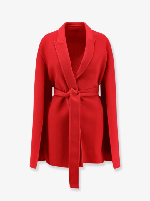 Wool and cashmere coat