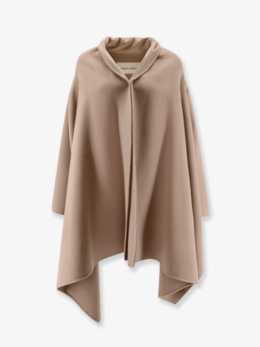 Wool and cashmere cloth coat