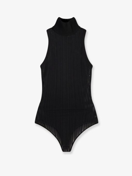 Blair perforated fabric body top