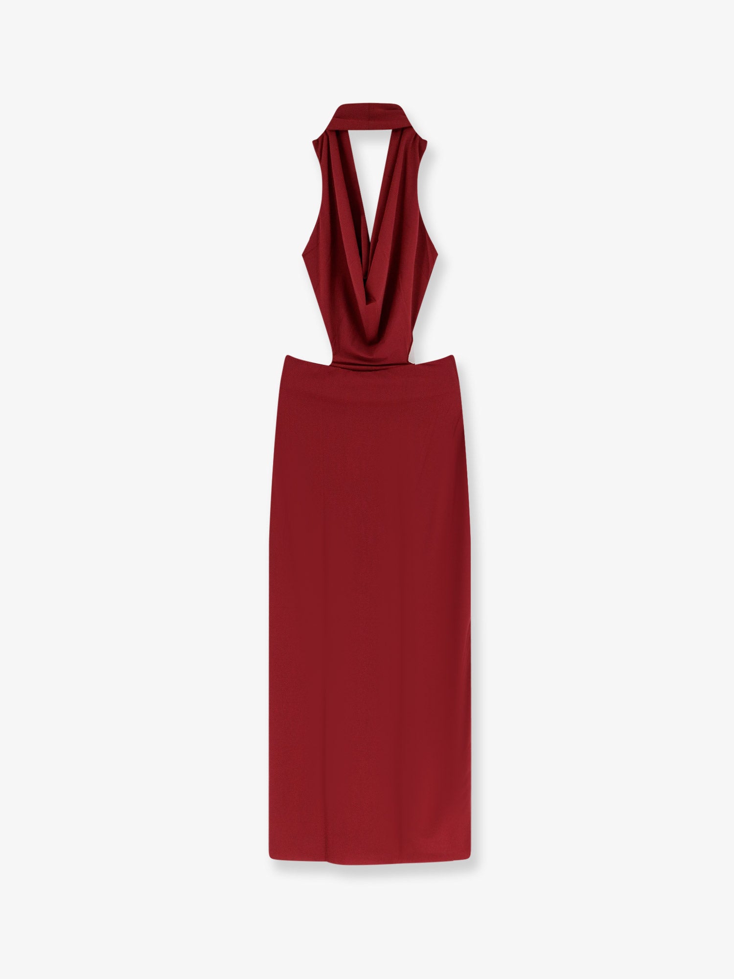 Raquel stretch fabric long dress - Image 2