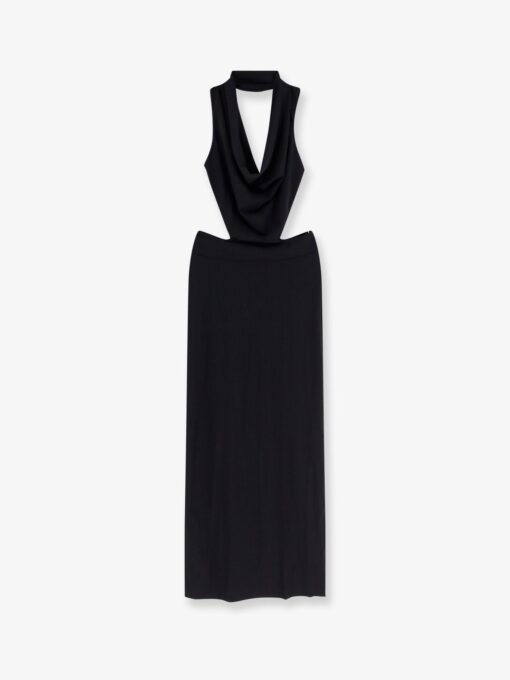 Raquel stretch fabric long dress
