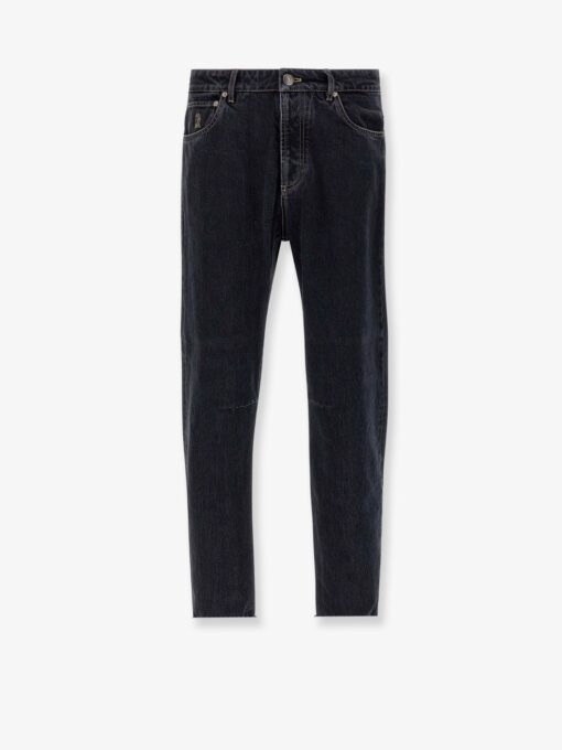 Jeans with Logo embroidery