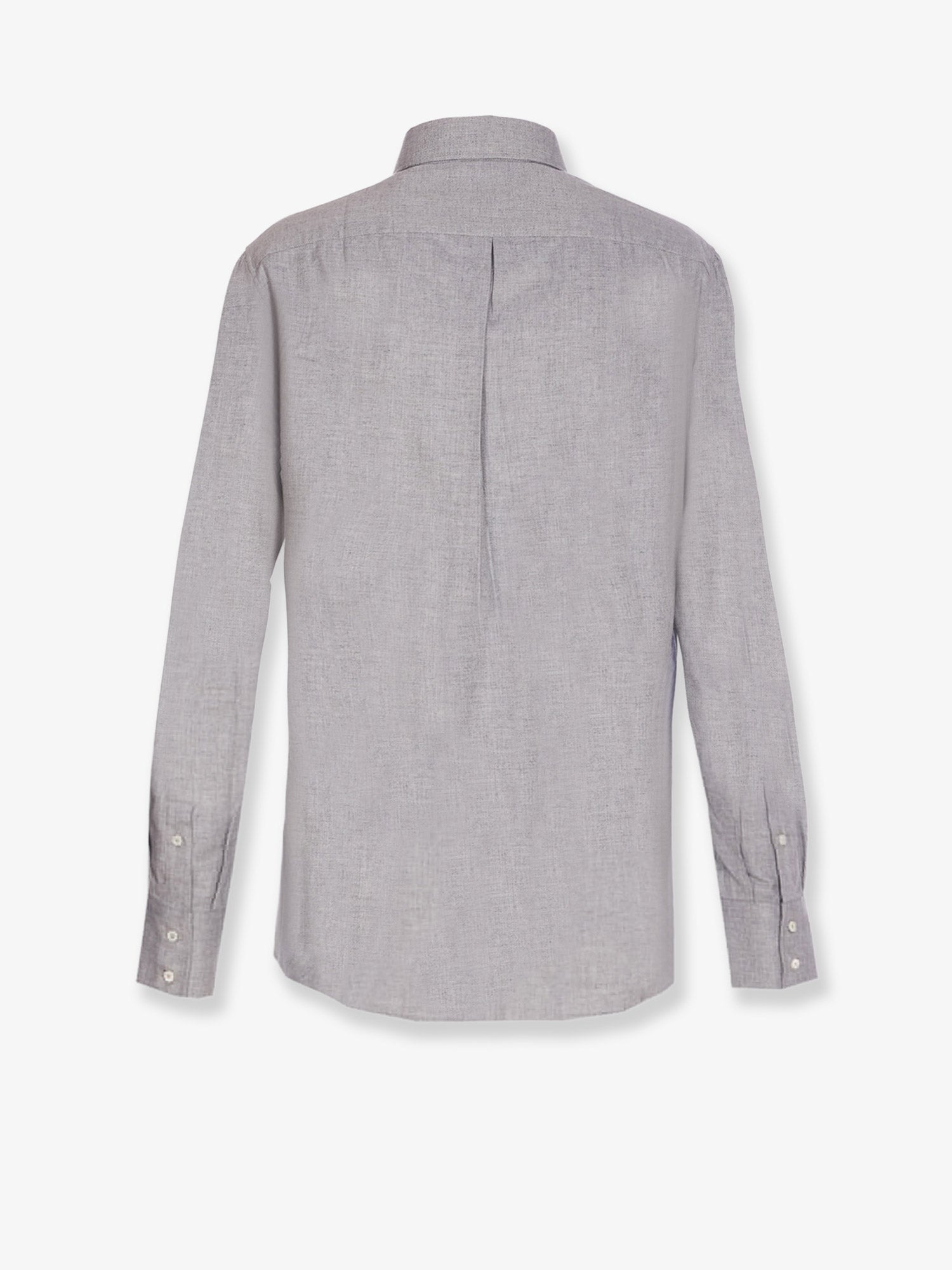 Cotton blend slim fit shirt - Image 2