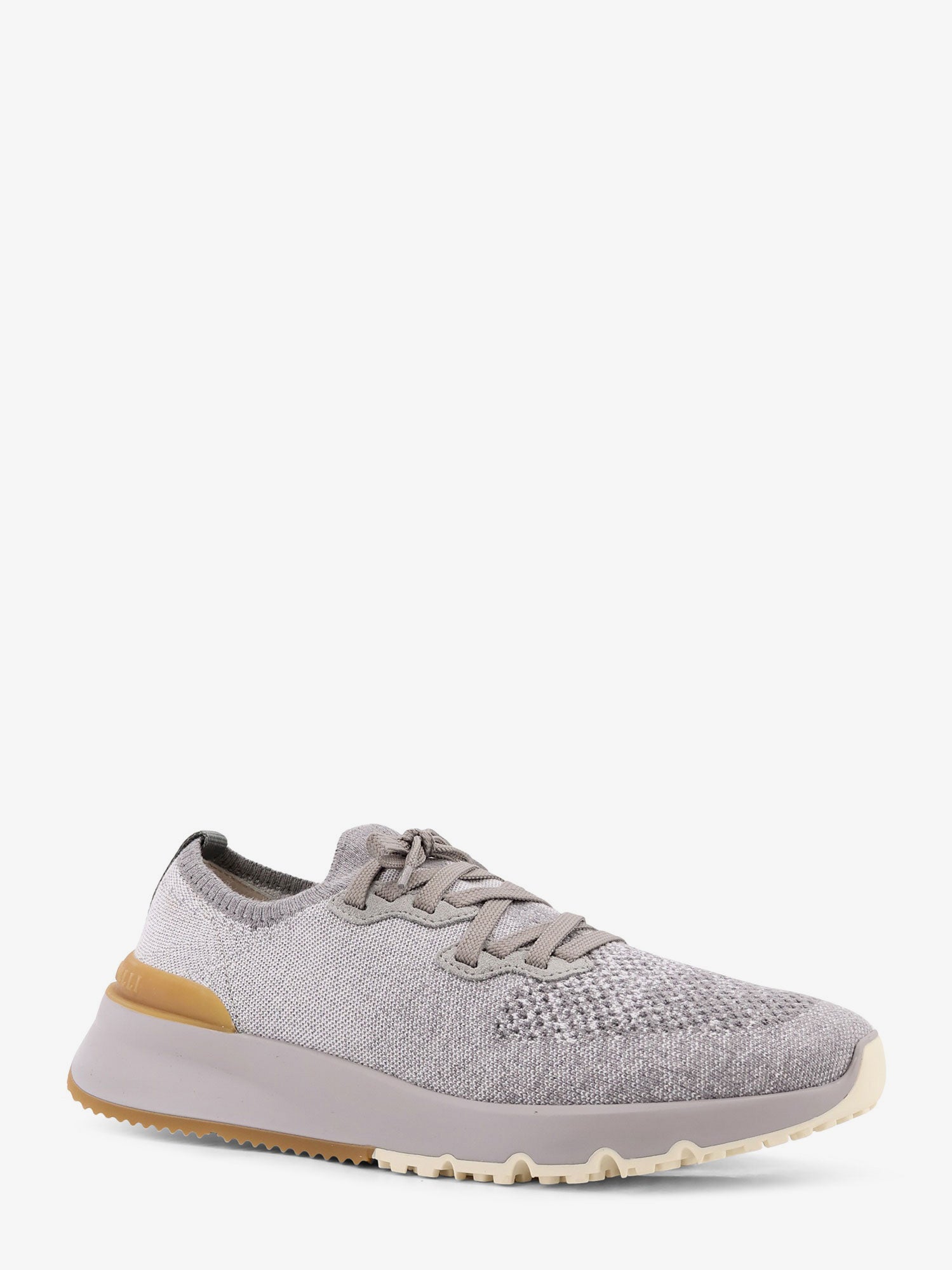 Melange knit sneakers - Image 2