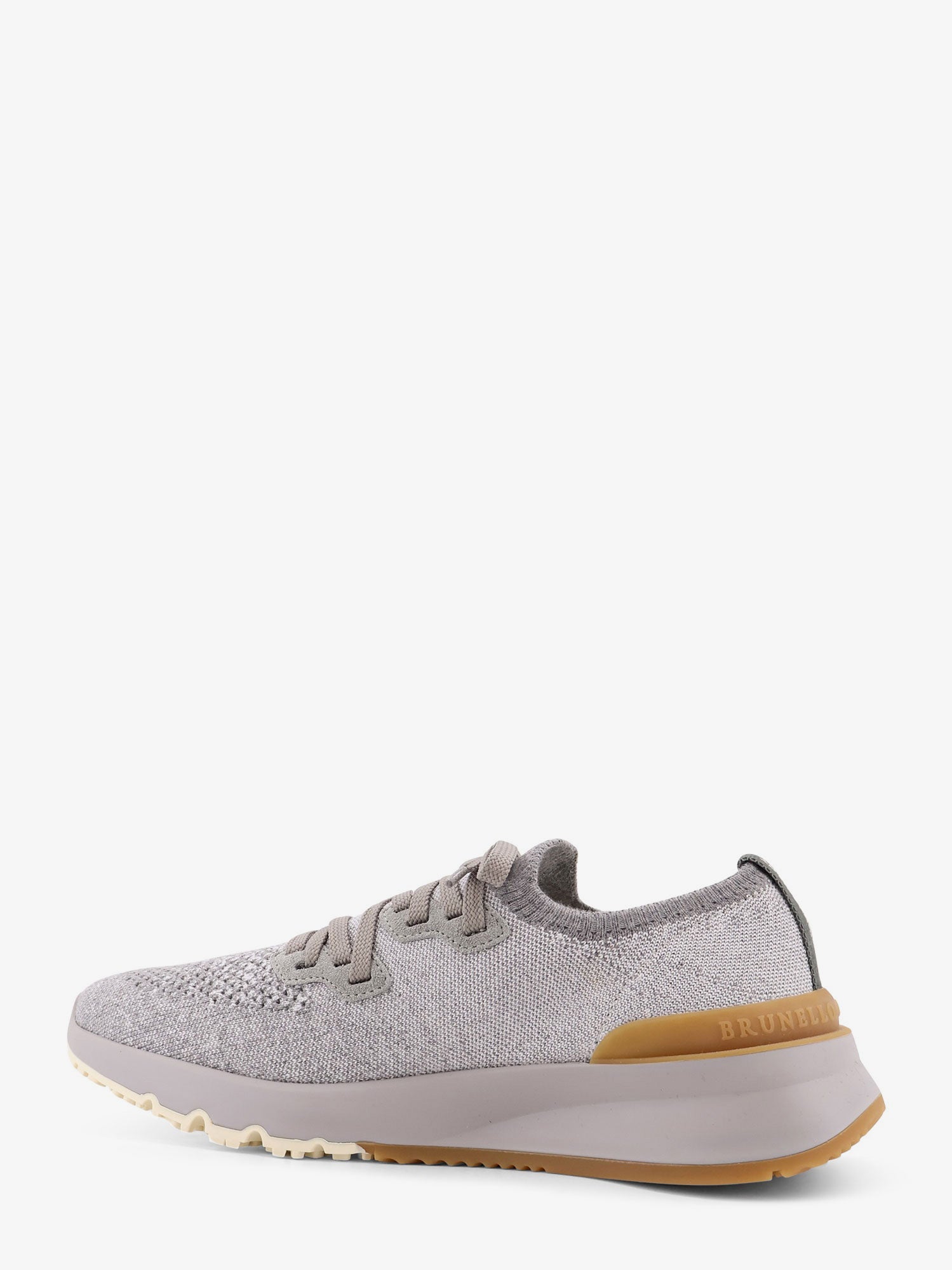 Melange knit sneakers - Image 3
