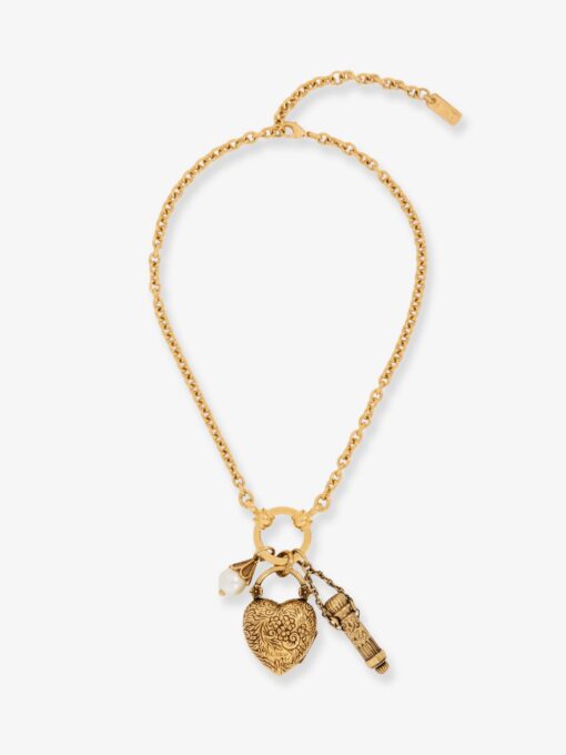Choker Chateau Treasures metal necklace