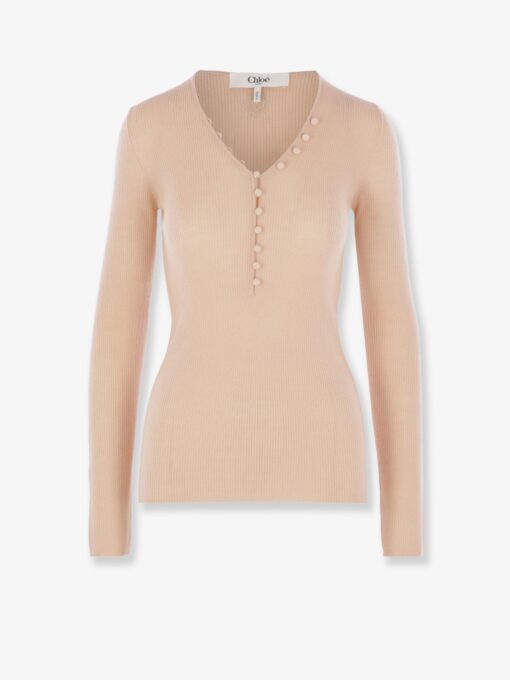 Ribbed wool sweater