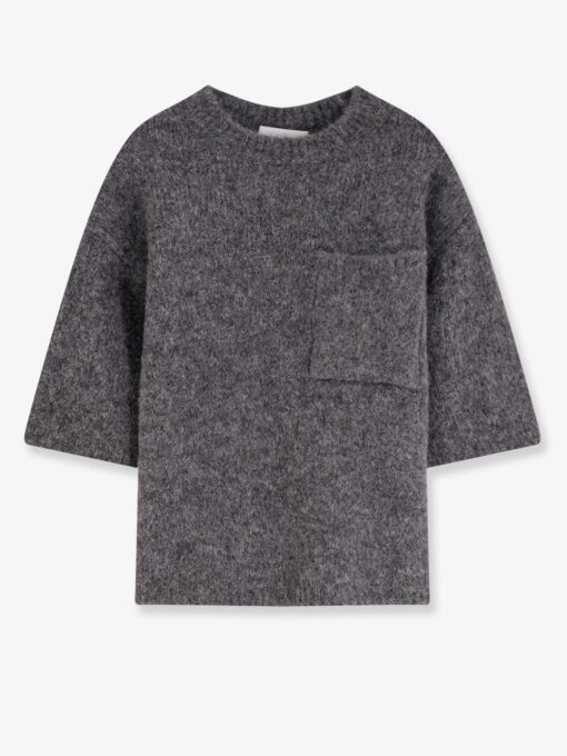 Stretch alpaca sweater