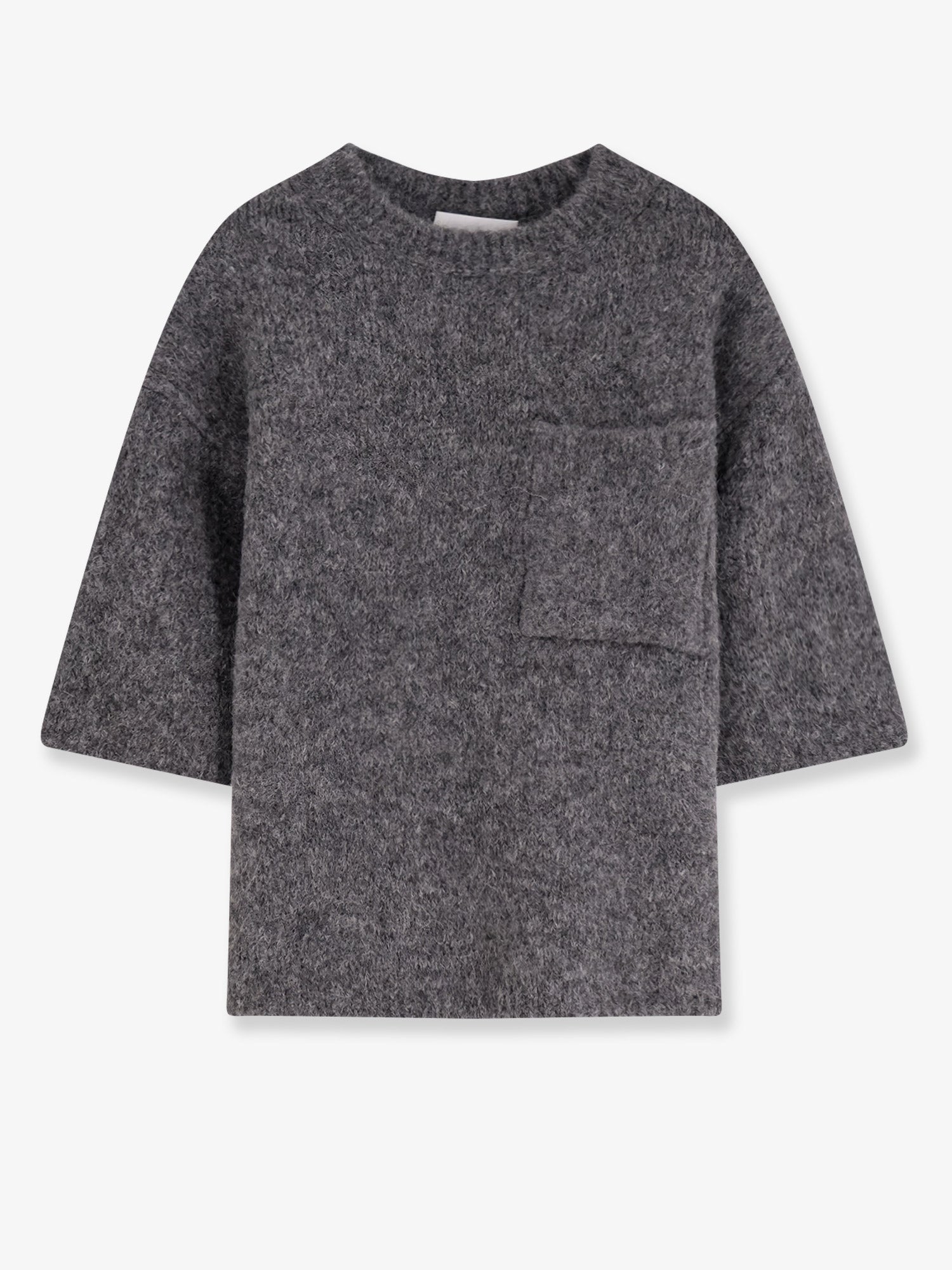 Stretch alpaca sweater