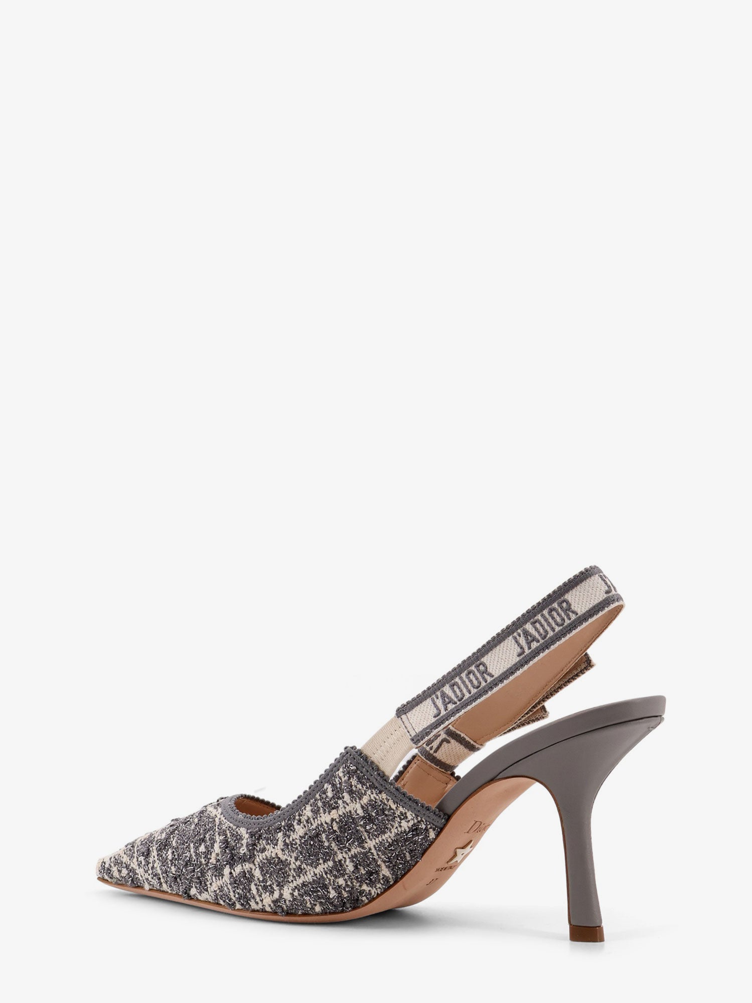 J'Adior cannage tweed slingback pumps - Image 3